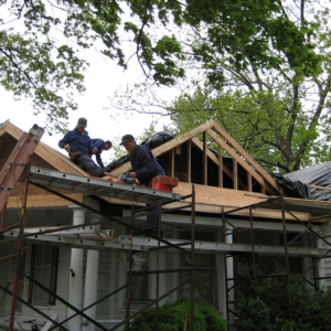 Porch and Roof Construction